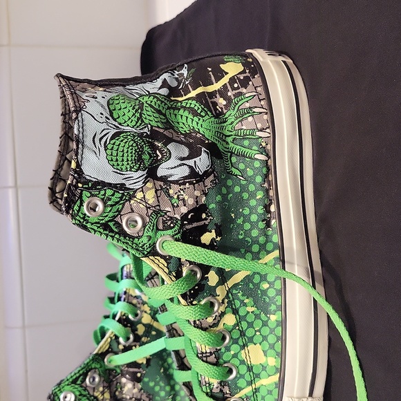 Converse Chucks high tops Killer Croc DC comics mens 10 streetwear - Picture 4 of 9